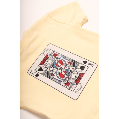 T-shirt Mali King yellow