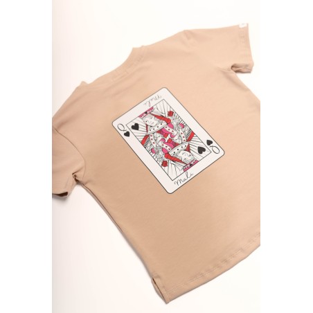 T-shirt Mali Queen beige