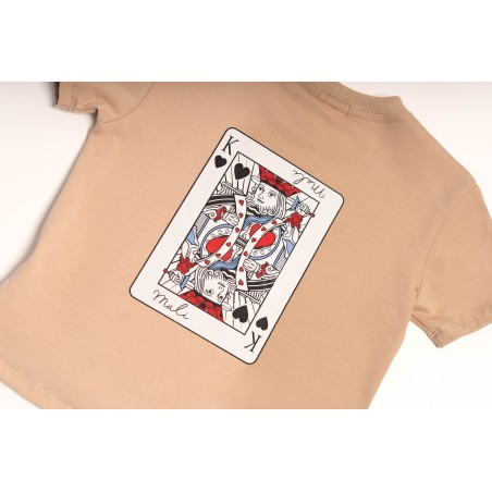 T-shirt Mali King beige